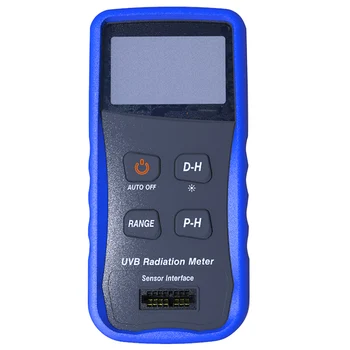 Измеритель радиации 297 нм Пиковый Измеритель Освещенности Синий MW УФ-Датчик Детектор