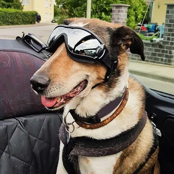 Солнцезащитные очки для домашних собак Предотвращают попадание ультрафиолета, очки для вождения домашних животных, Модные водонепроницаемые очки для кошек, очки для собак, реквизит для фотосессии, принадлежности для домашних собак