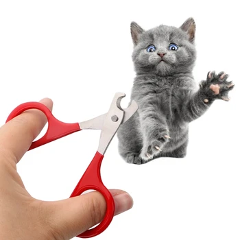 Кошачьи кусачки для ногтей для маленьких собак, Профессиональный кошачий резак для щенячьих когтей, Ножницы для ногтей домашних животных, Триммер, Принадлежности для ухода за кошками