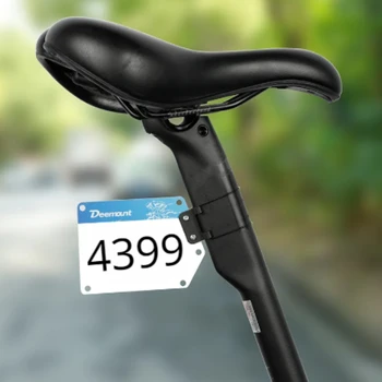 Номерной знак гоночного велосипеда MTB, задний номерной знак для велоспорта, Подседельный штырь, гоночные карточки, кронштейн для крепления бирки для дорожного велосипеда