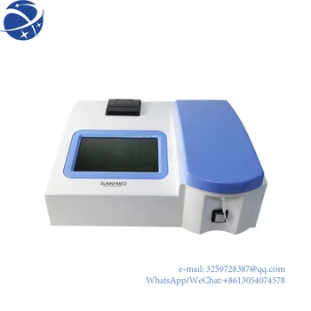 YYHC SY-B143_Vet Горячая Распродажа Портативный Ветеринарный Полуавтоматический анализатор химического состава крови с сенсорным экраном для животных