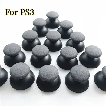 100ШТ Черный Сменный 3D Джойстик Аналоговый Джойстик Thumbstick Thumb Grip Cover Caps Shell для Контроллера Sony PlayStation 3 PS3