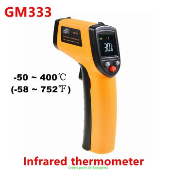 5ШТ Инфракрасный Термометр Высокой Четкости Ручной Бесконтактный Измеритель Температуры Цветной Дисплей Для Наружных и Промышленных Испытаний